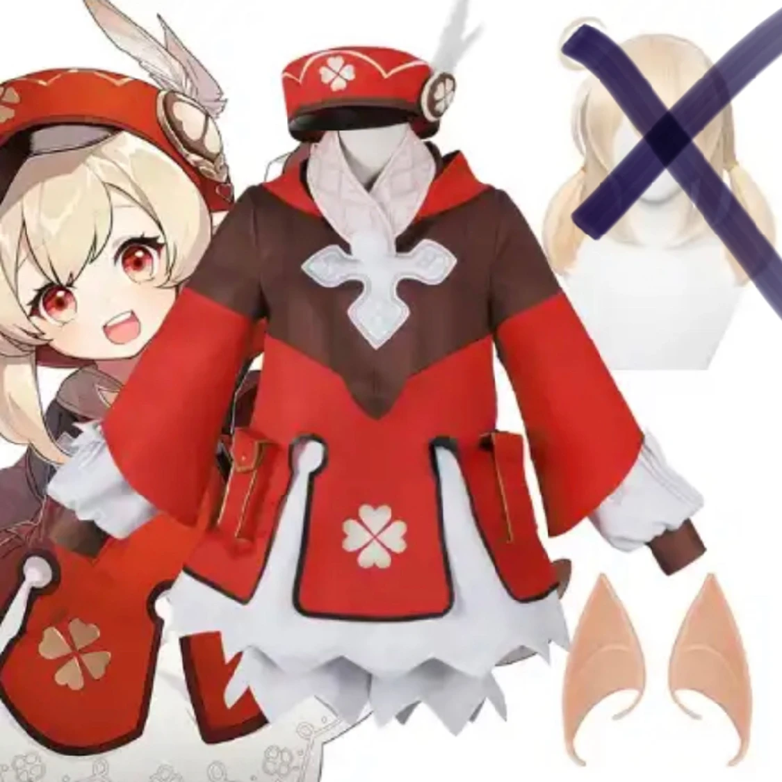 Klee cosplay