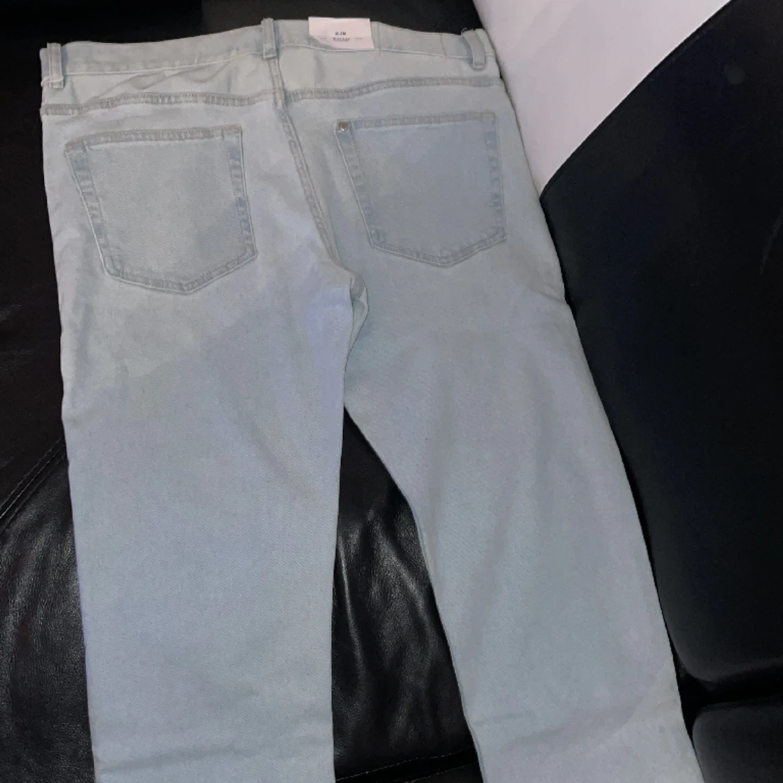 Ljusblåa Jeans - 90