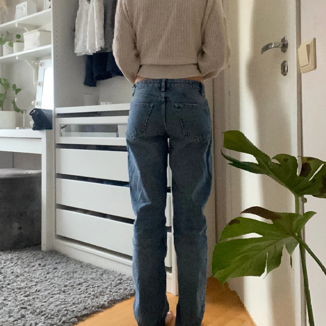 Lågmidjade jeans - 90