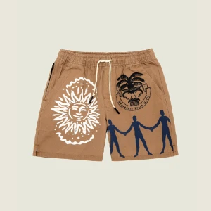 Helios Canvas Frotté-shorts - Nya utan prislapp, små i storleken.