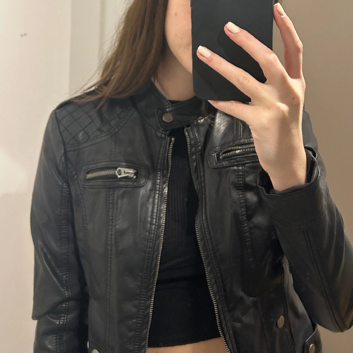 Trendig skinnjacka - 90