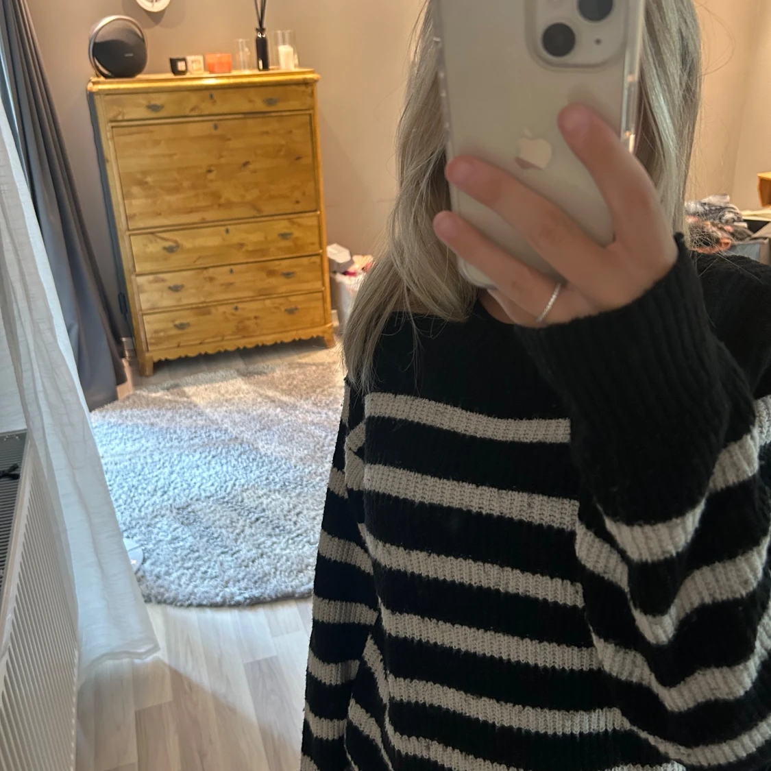 Stickad tröja  - 90