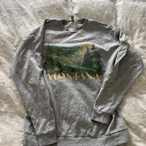 Sweatshirt med vintage motiv 