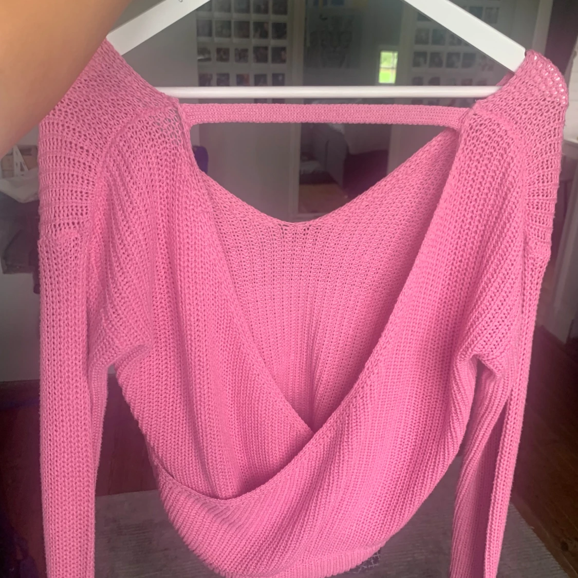 Tröja med öppen rygg - 90