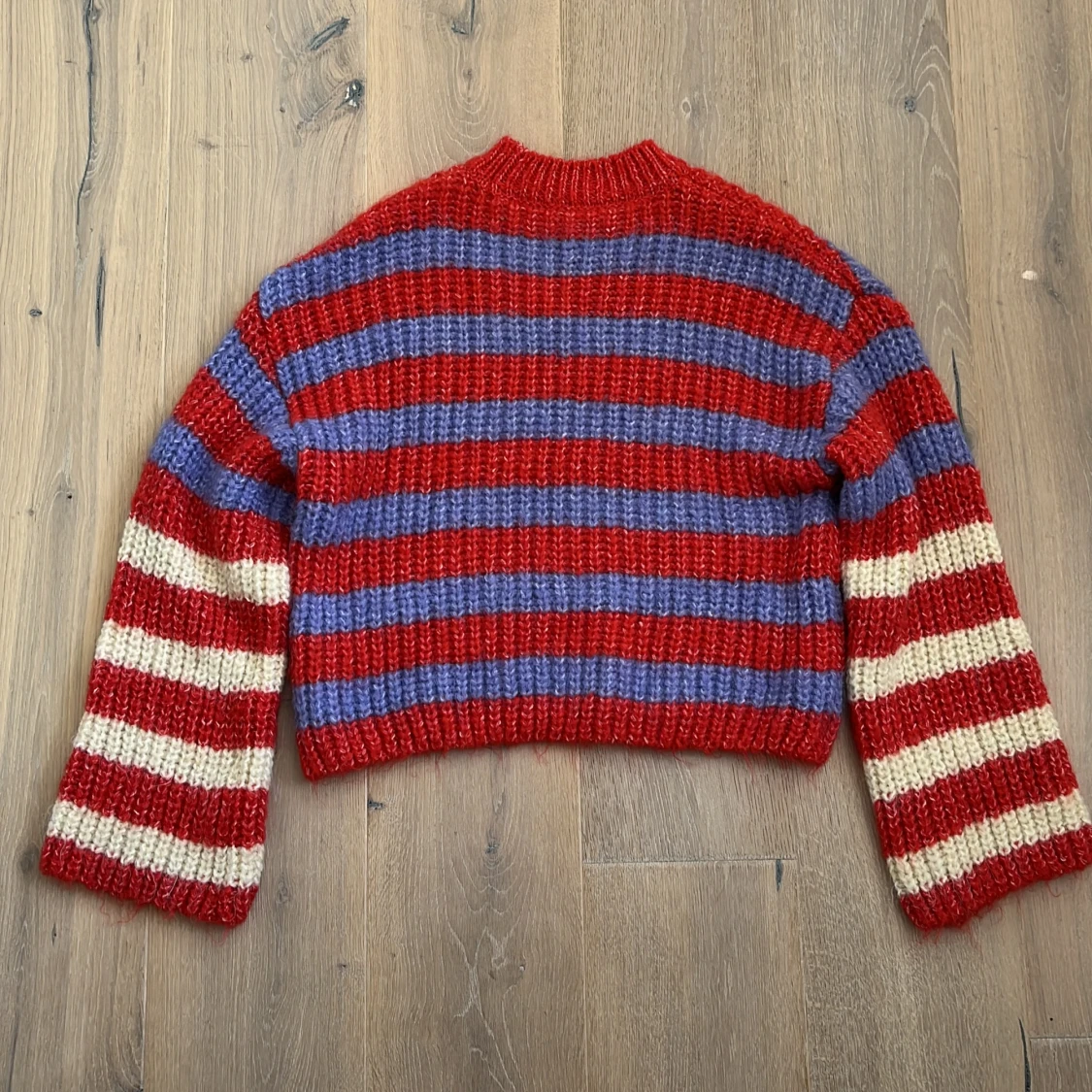 Stor stickad tröja - 90