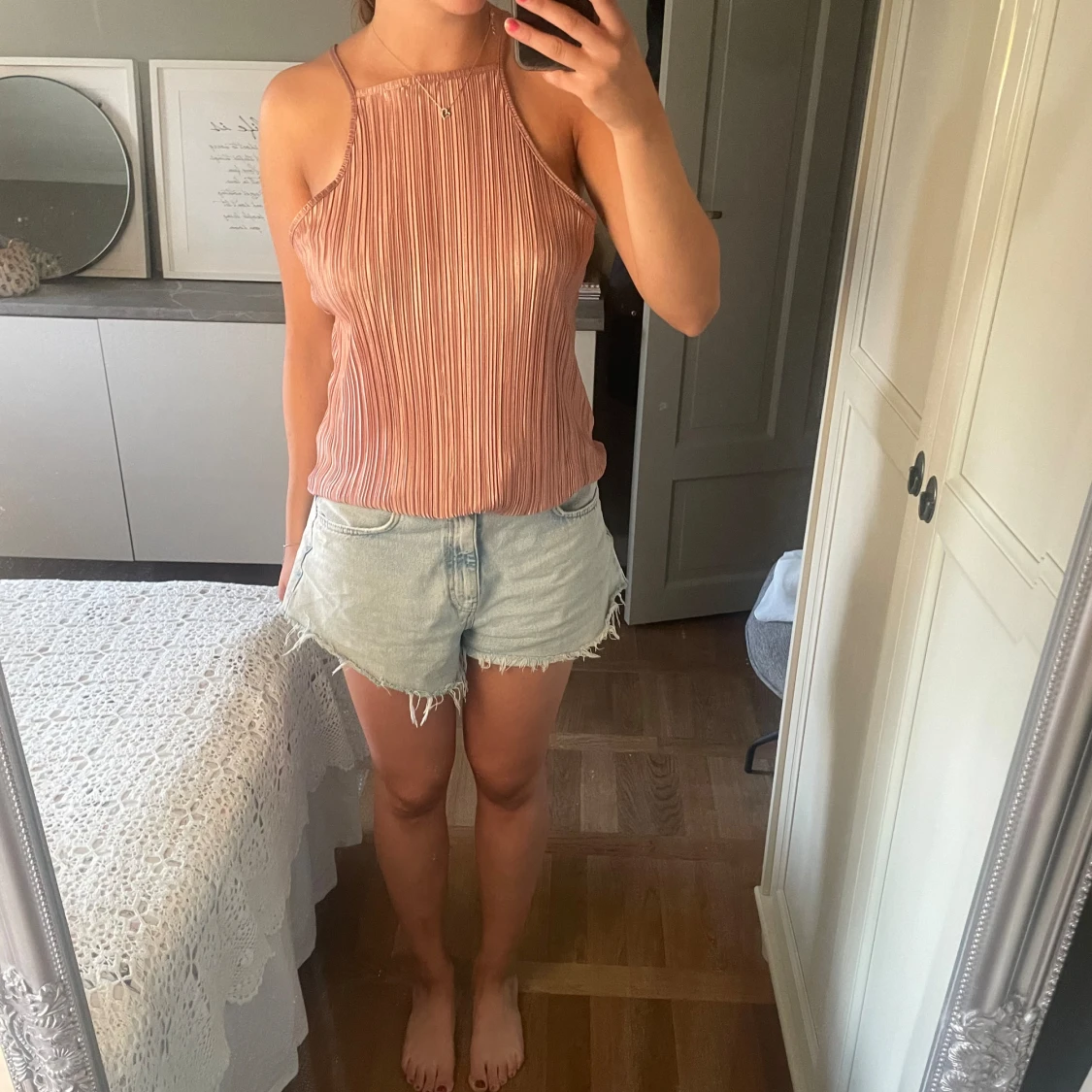 Rose rosa topp Nelly - 90