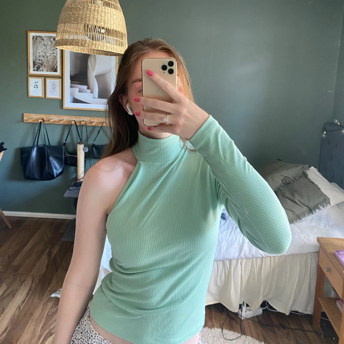 Oneshoulder topp - 90