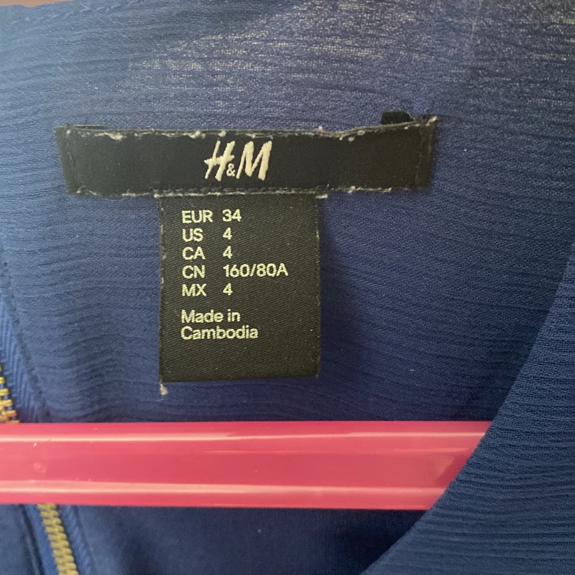 Jätte fin blå blus ifrån H&M! - 92