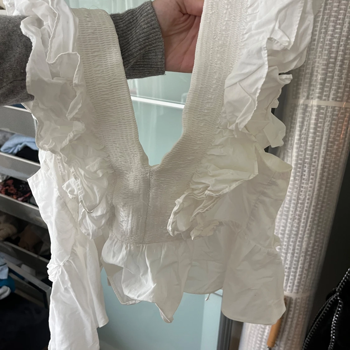 Vit topp somrig  - 90