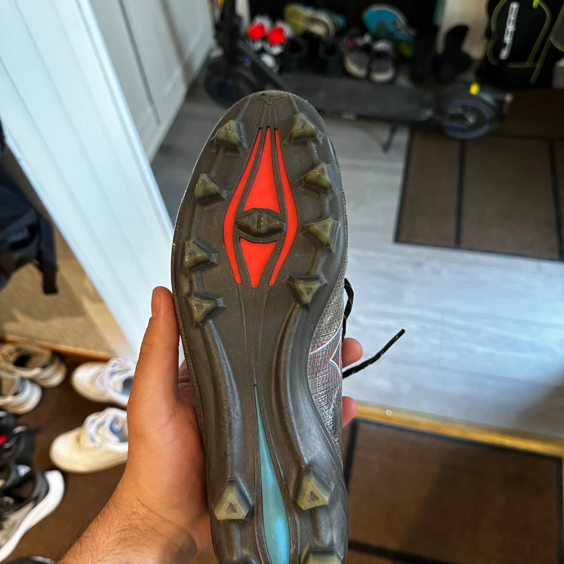 Mizuno Alpha Made in Japan FG/AG Black Pack - Svart/Blå/Röd - 93