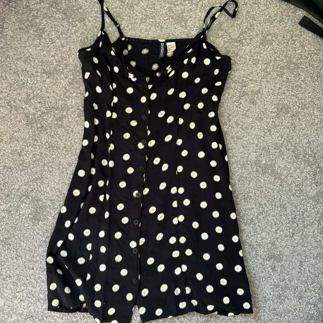 Blommig mini klänning 