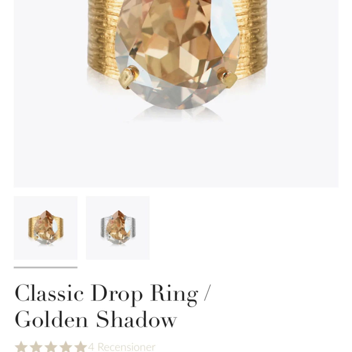 Caroline Svedbom ring