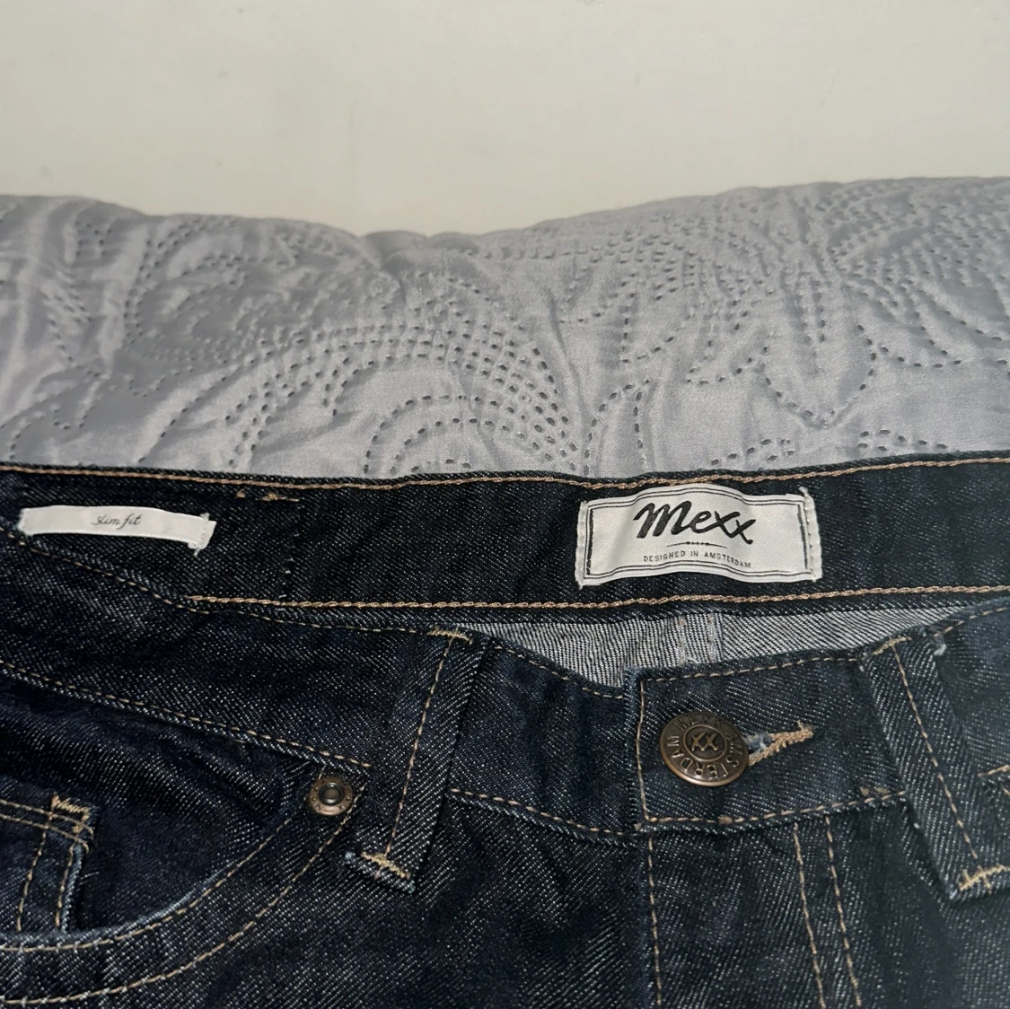 Mexx: Mörkblåa slim fit Jeans 31/31  - 91