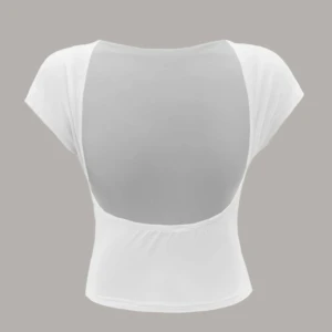 Topp - Vit med öppen rygg som inte kommer till användning längre 