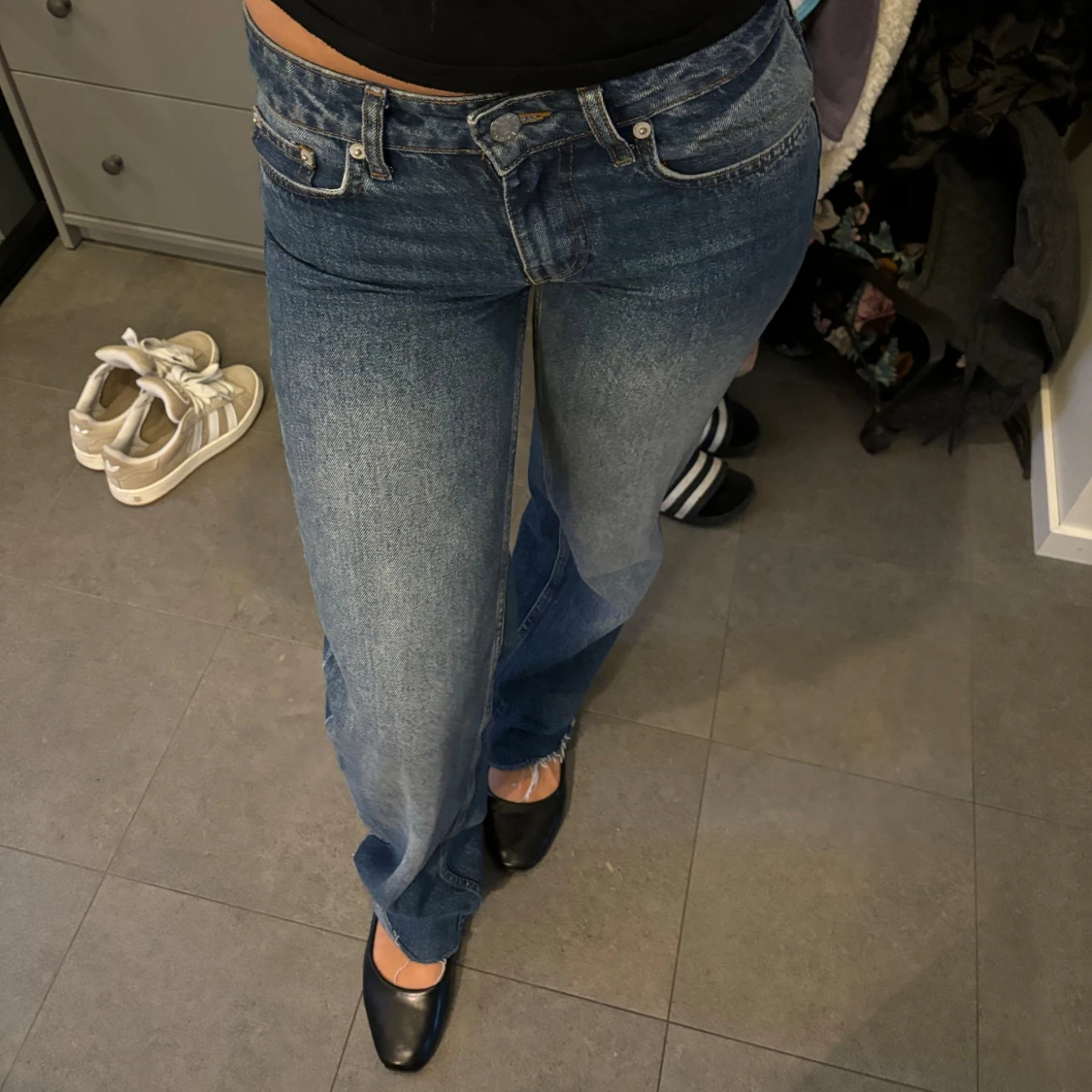 Lågmidjade jeans - 92
