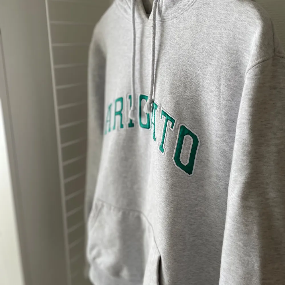 Säljer min Axel arigato hoodie i storlek M. Tröjan är i gott skick och inga synliga tecken på användning. . Hoodies.