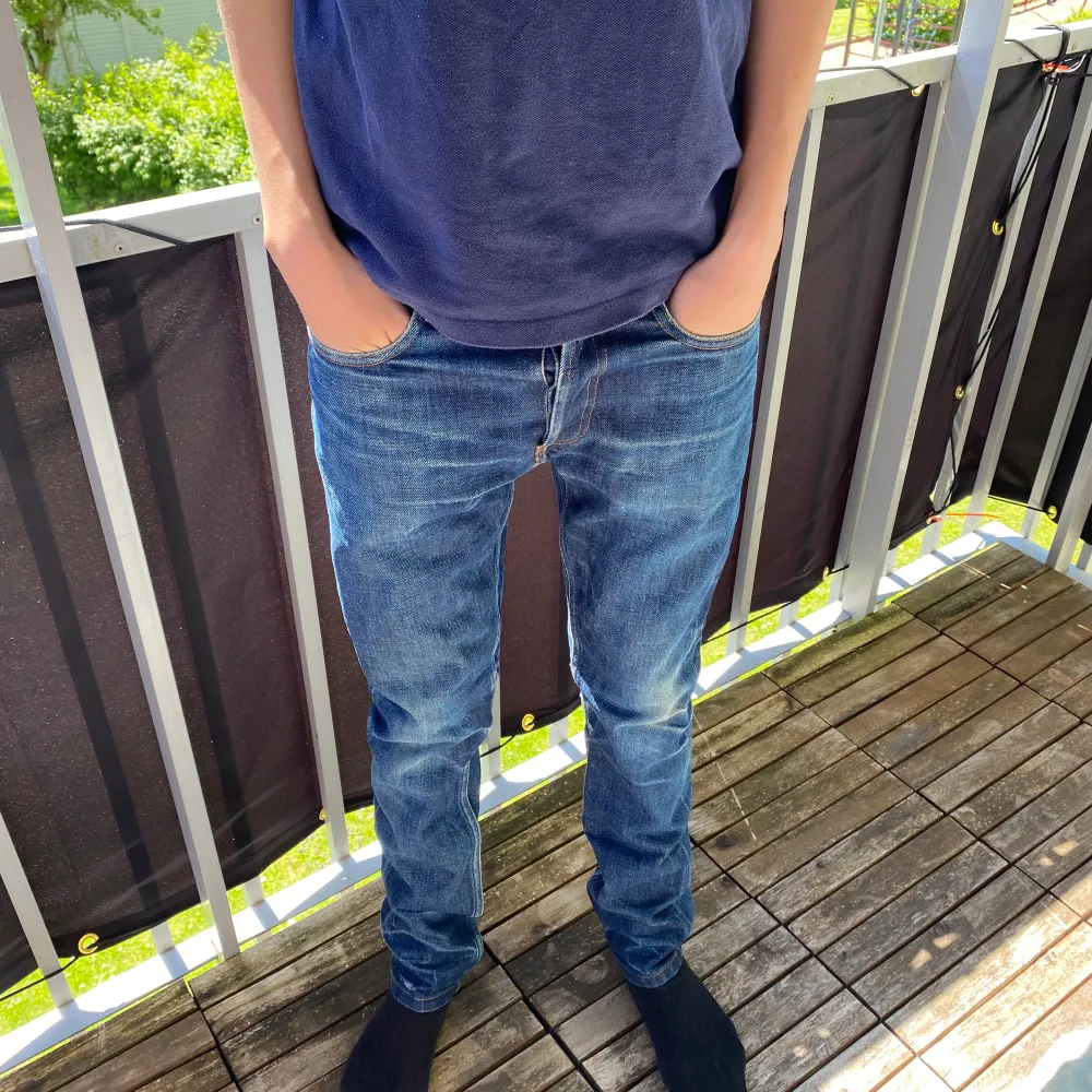 extremt feta och eftertraktade jeans med wash! Storlek 28, dm ifall mer frågor!. Jeans & Byxor.