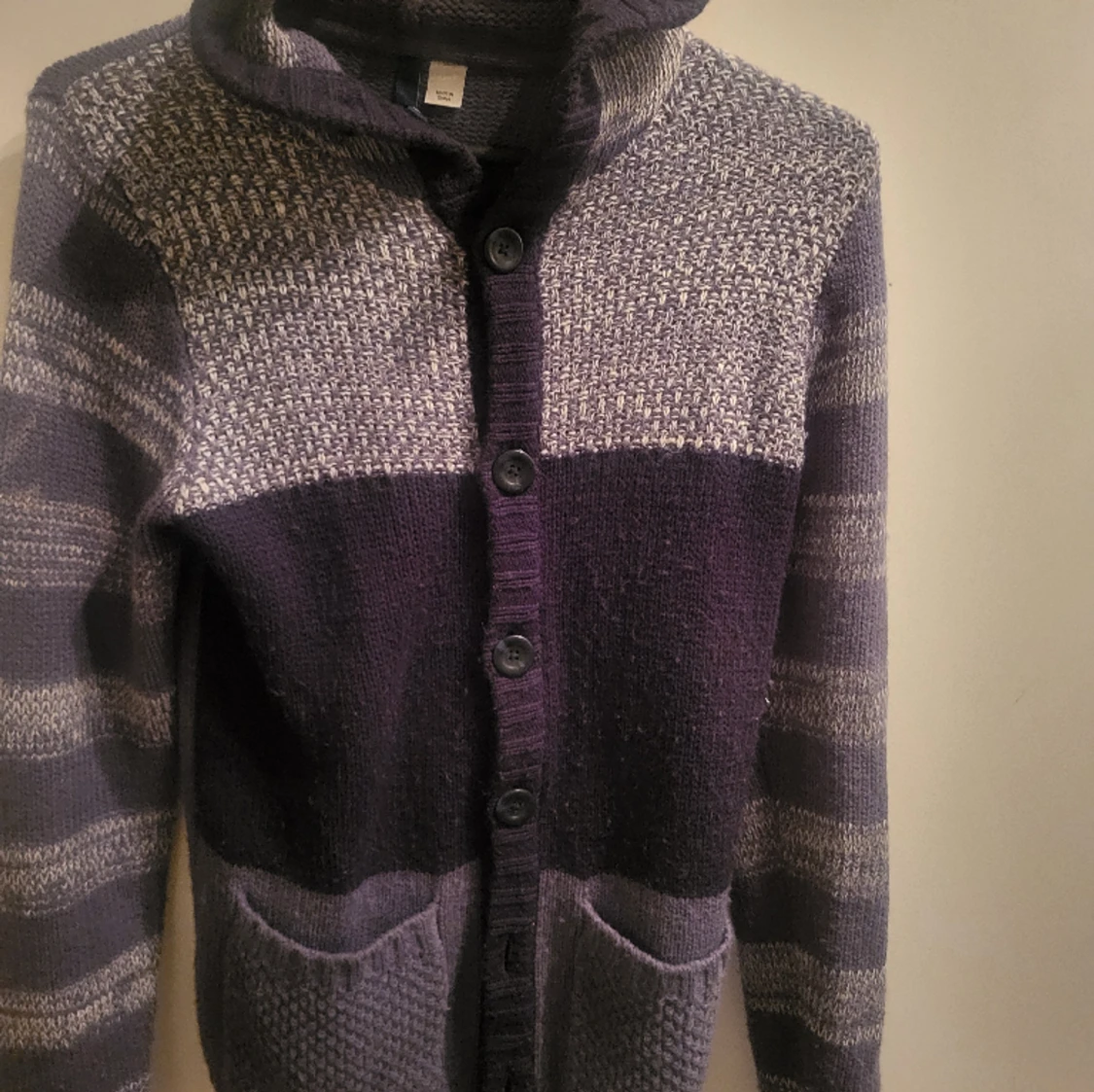 Skön kofta med luva