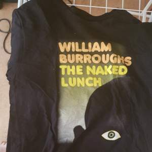 T-Shirt med William S Burroughs Naked Lunch tryck