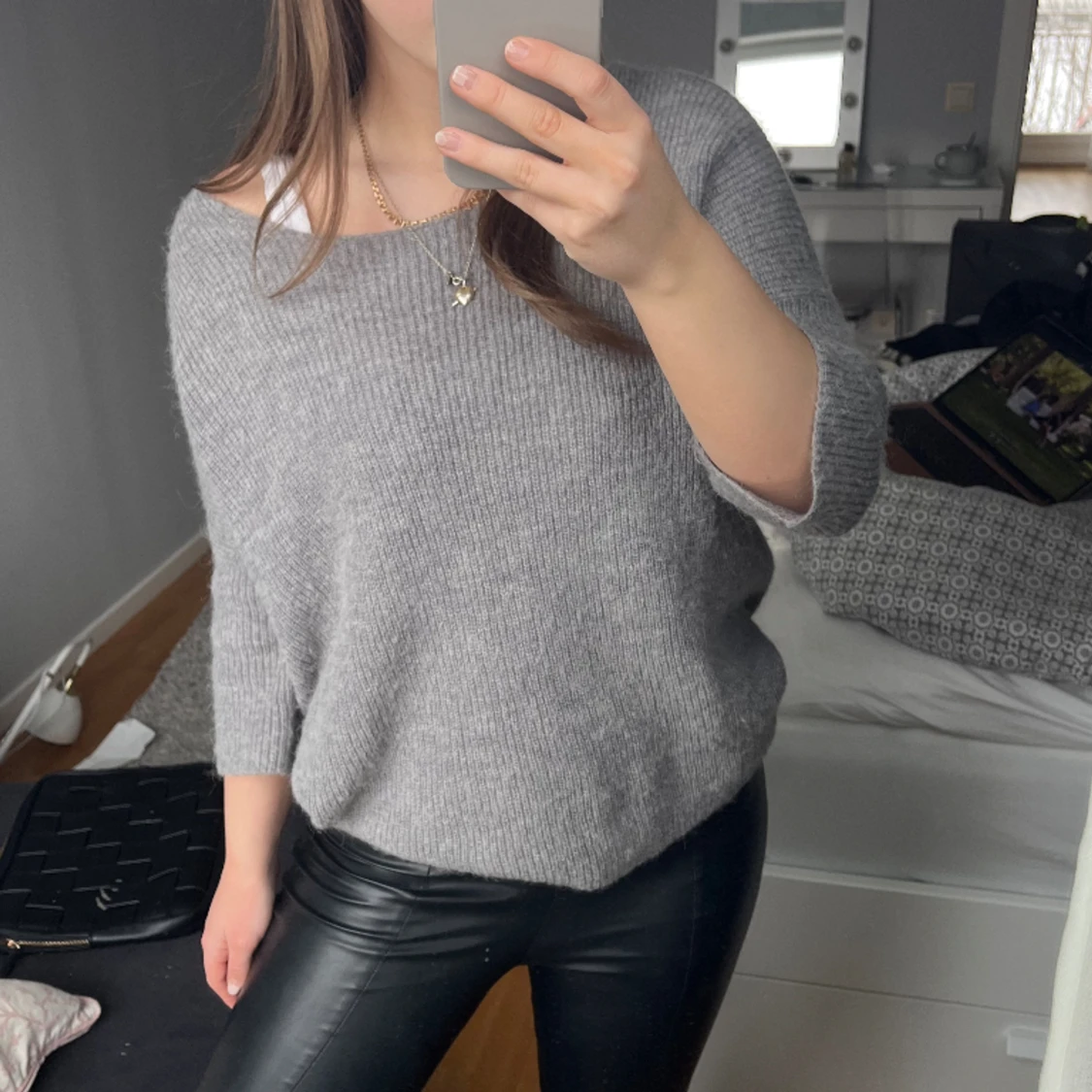 Stickad tröja  - 90