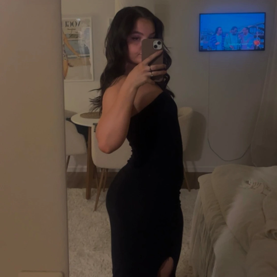 Svart klänning 🩷 - 90