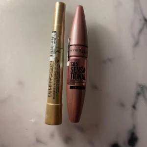 Mascaror - Telescopic och lash sensational! Säljs styckvis för 105kr st eller tillsammans för 200kr. Vid köp av båda tillsammans ingår en gratis mascara och endast fri frakt vid köp av båda! Använd inte köp nu utan kontakta mig privat vid intresse 😇