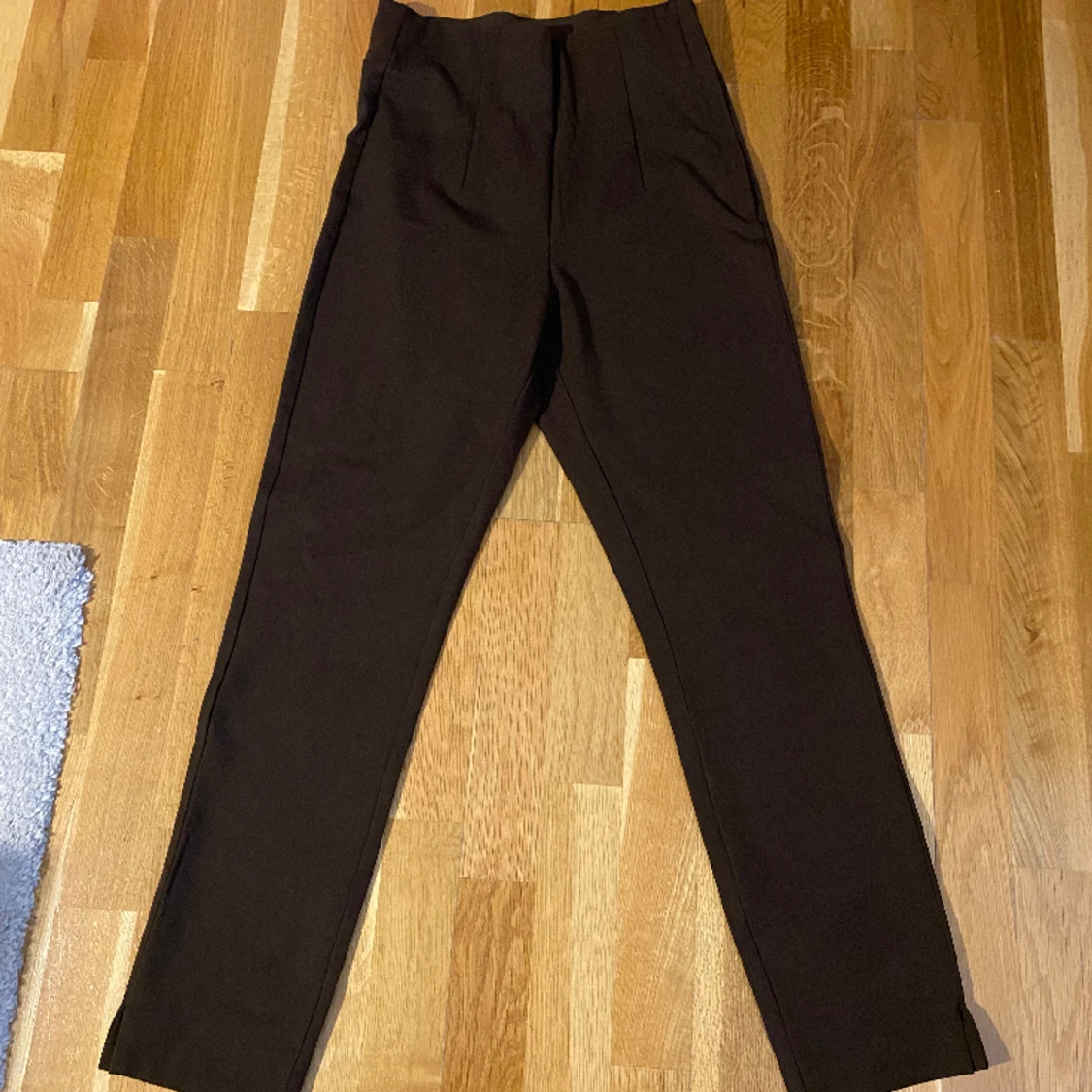 Bruna tygbyxor/kavajbyxor - 90