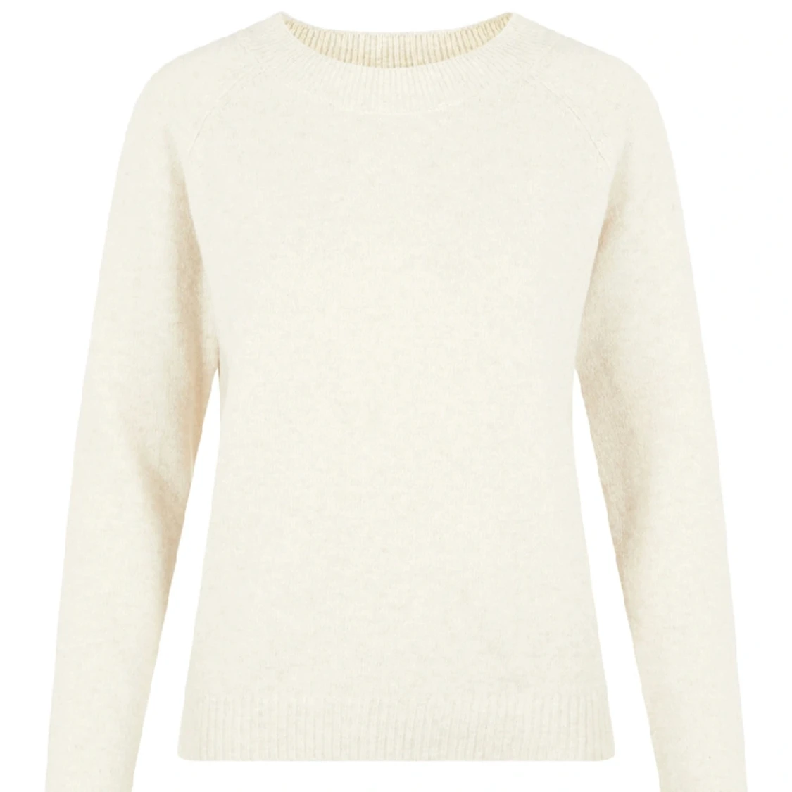 Beige stickad tröja