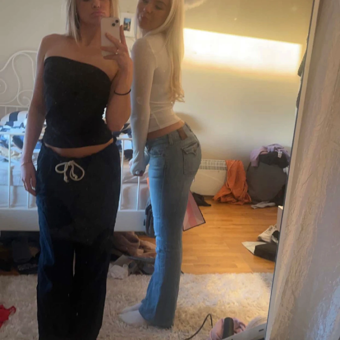 Lågmidjade jeans 