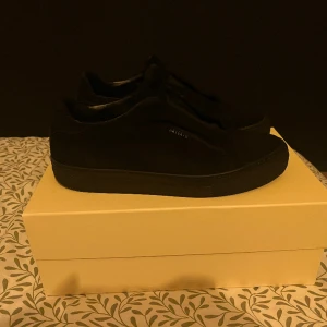 Axel arigato skor - Hej, säljer dessa arigato skor i ett väldigt bra skick. Skorna är avända under fåtal tillfällen och är därför i bra skick. Kom priv för fler frågor