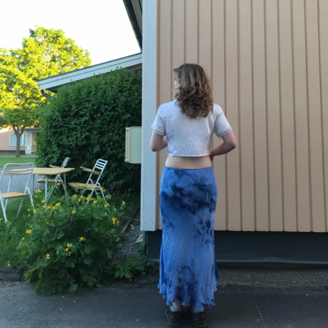 Blue maxiskirt  - 92