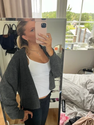 Grå kofta - Grå kofta, bra skick