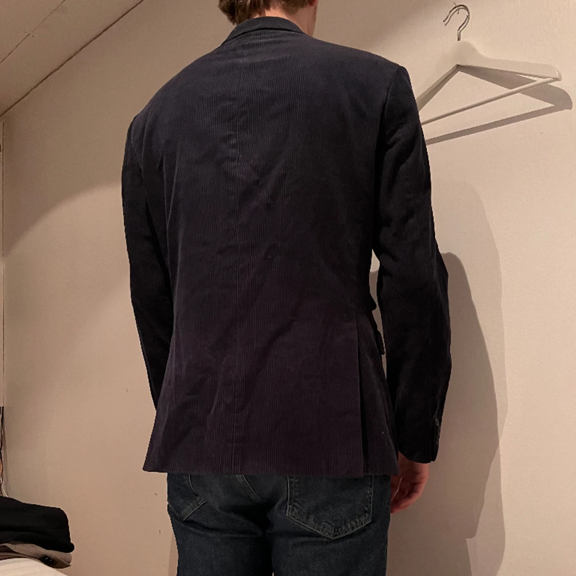 Marinblå kavaj - 91