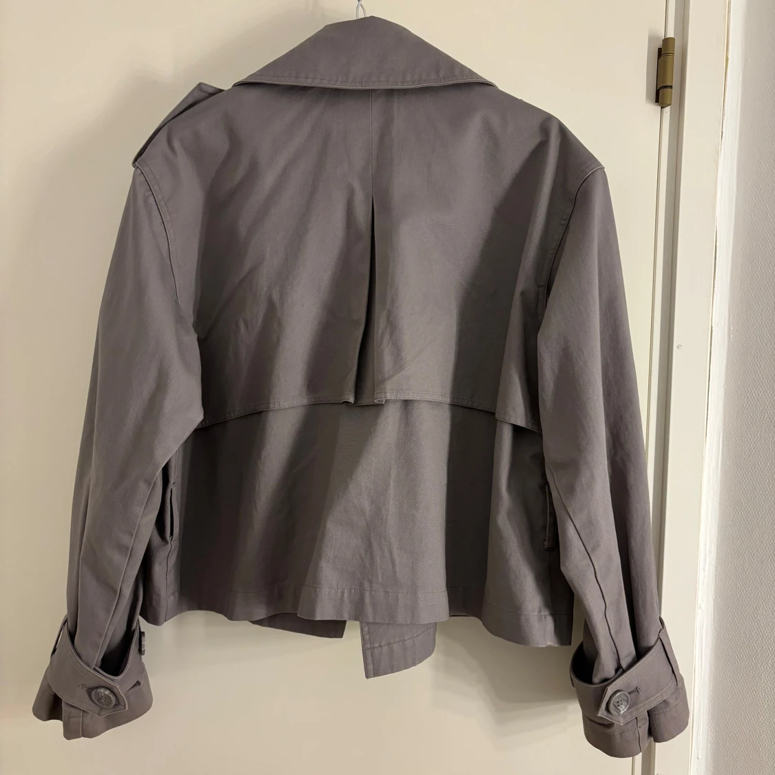 croppad trenchcoat - 91