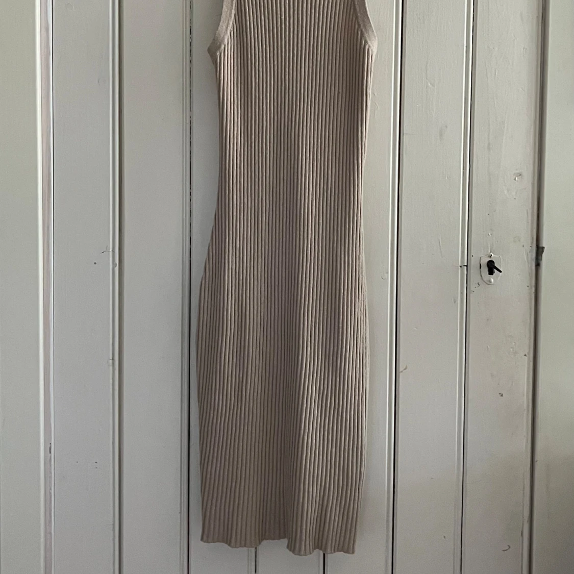 XS Slim figure klänning nude  - 90