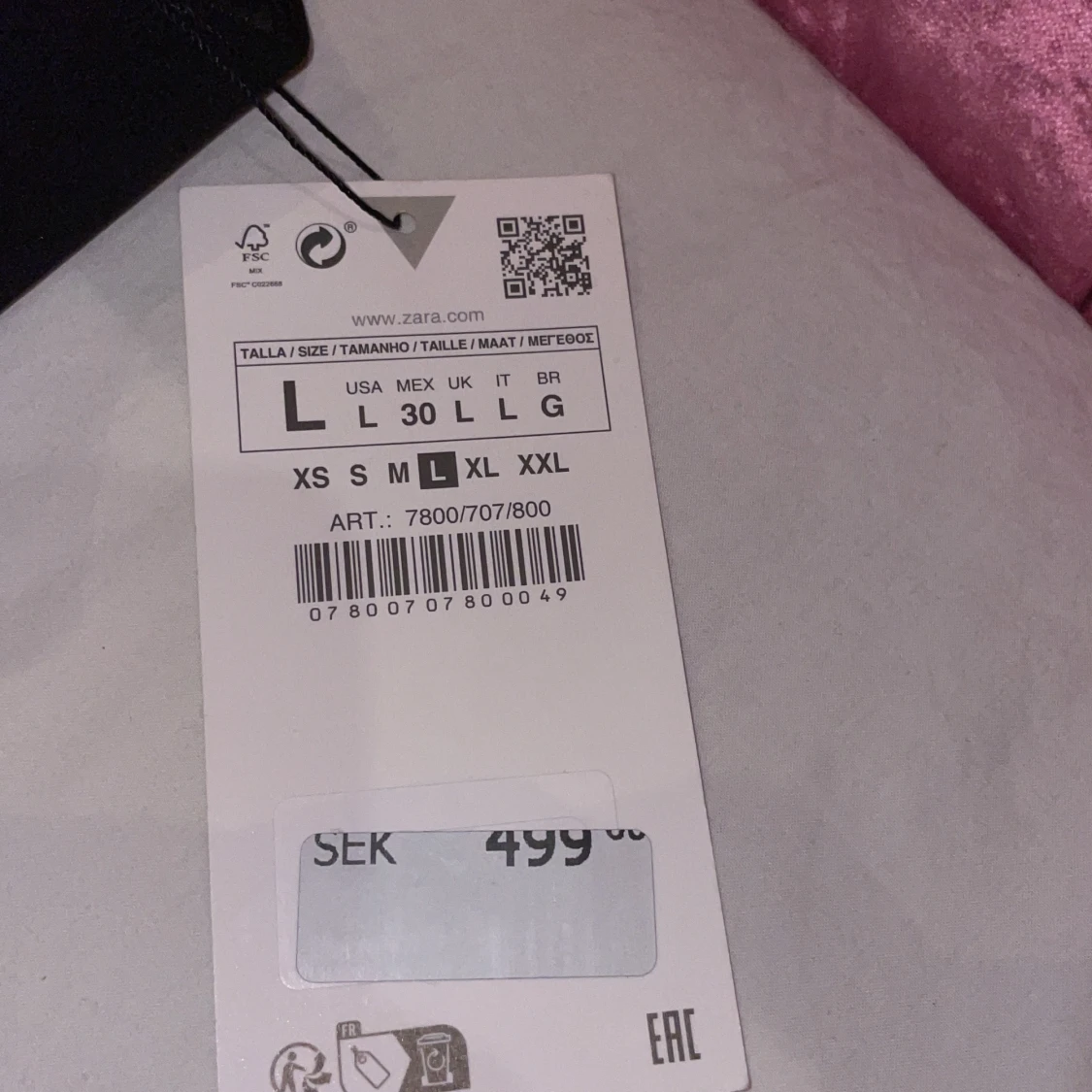 Långklänning från Zara. nypris 499. - 92