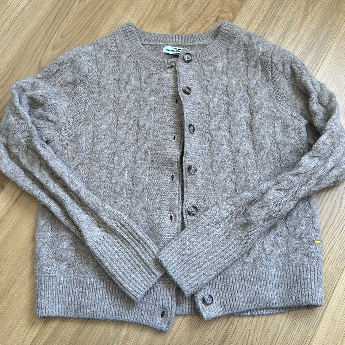 Superfin stickad kofta!