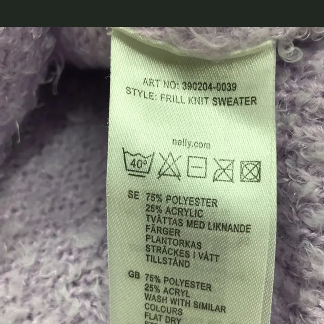 Stickad tröja  - 91