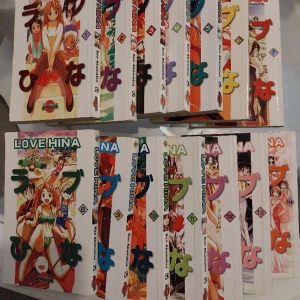 Love Hina Manga 1-14 - Vol 1-14 Love Hina i bra begagnat skick. Priset kan diskuteras vid snabb affär.