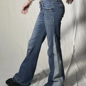 Lågmidjade jeans - Galet snygga Lågmidjade jeans som är egen sydda