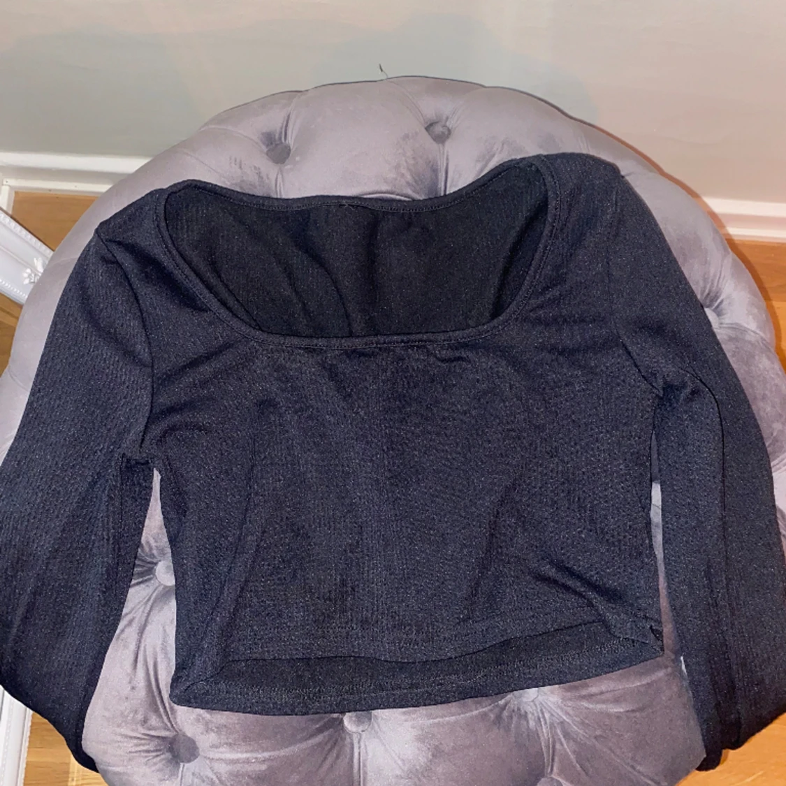 Långärmad croptop - 91