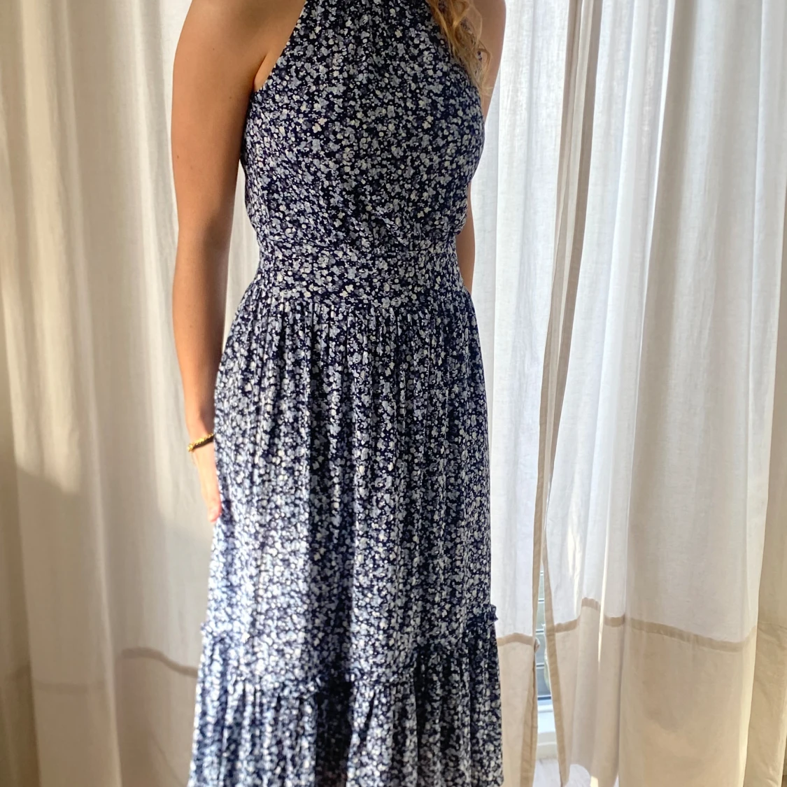 Superfin blåblommig sommarklänning från Michael Kors!   - 92