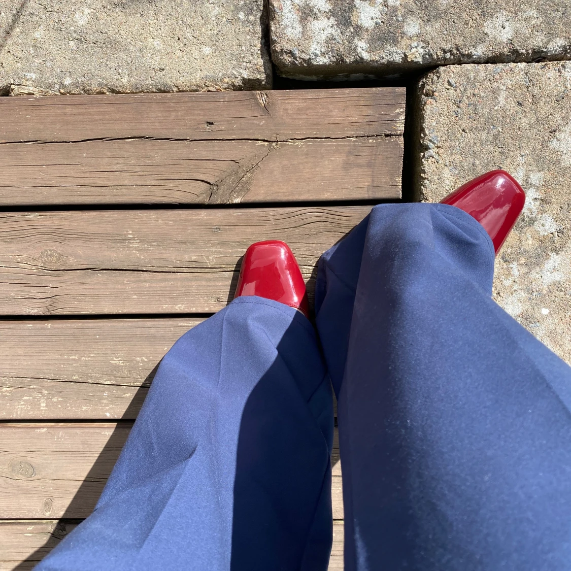 Röda ballerinaskor  - 92