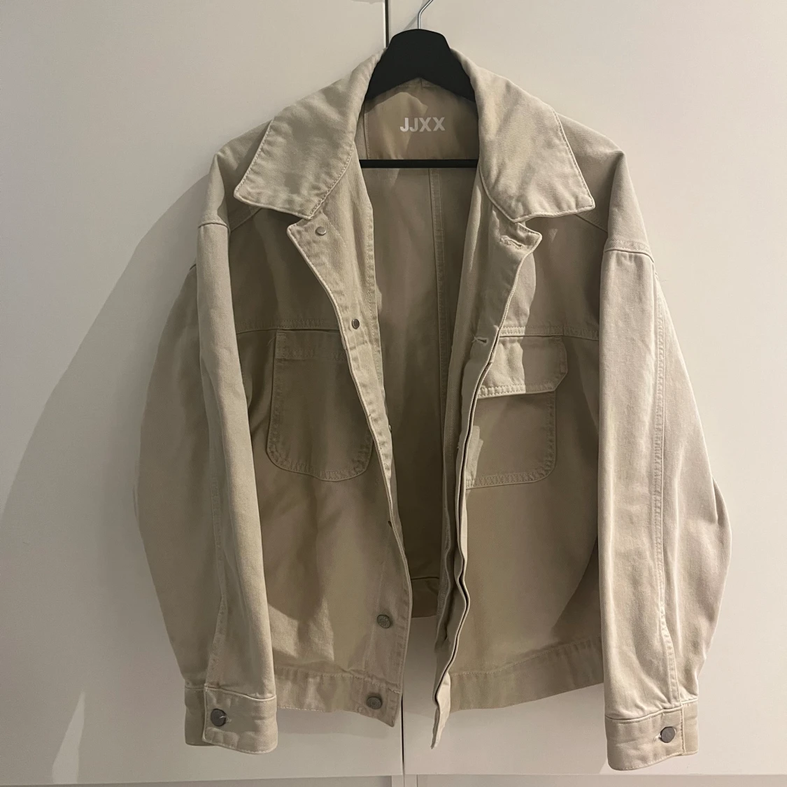 Beige jeansjacka  - 91