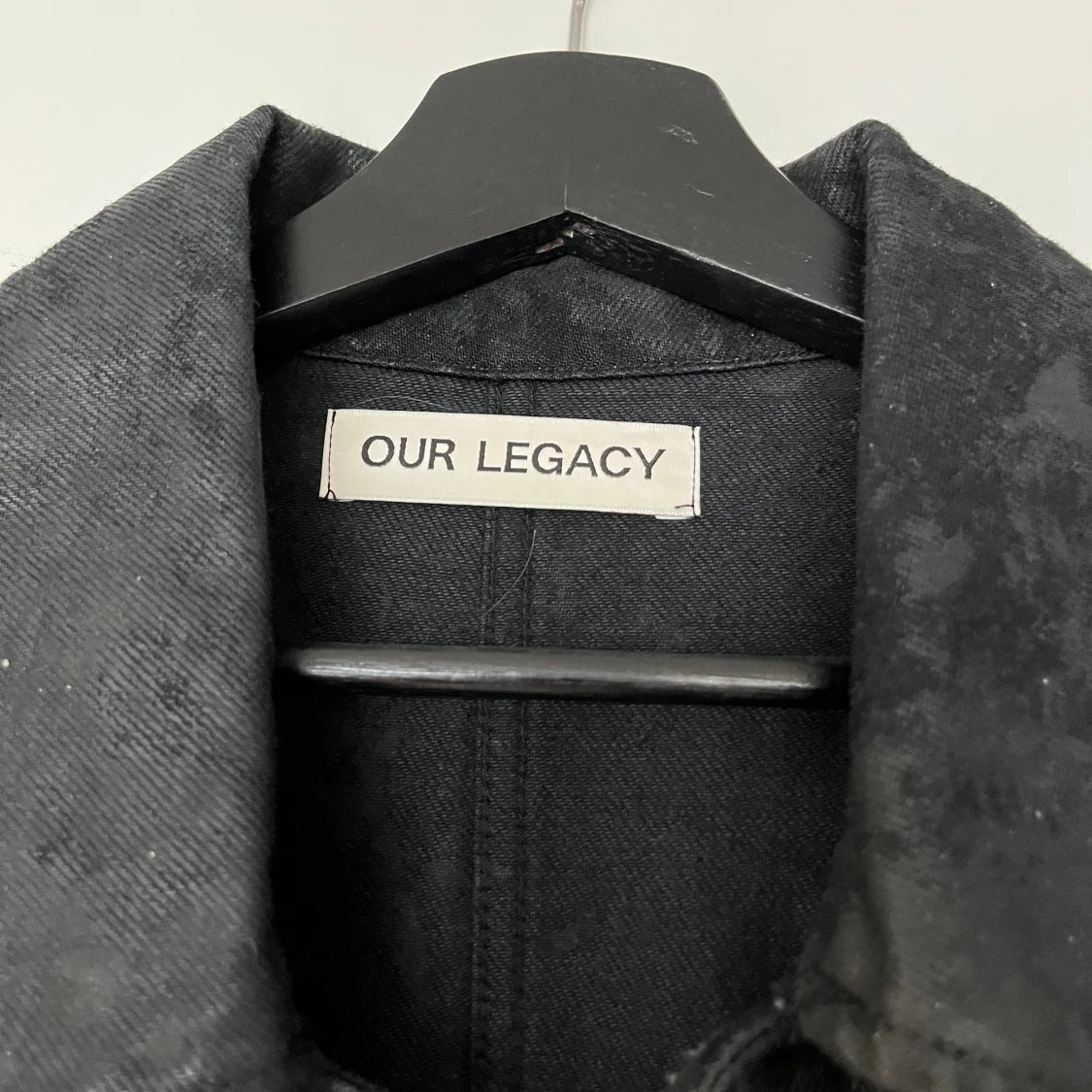 Jeansjacka med textur(our legacy) - 91