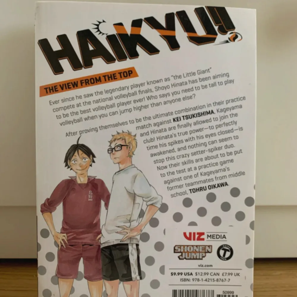 Vol. 2 av animanga serien Haikyuu på engelska! Helt ny och oanvänd. Priset går att diskutera :). Övrigt.