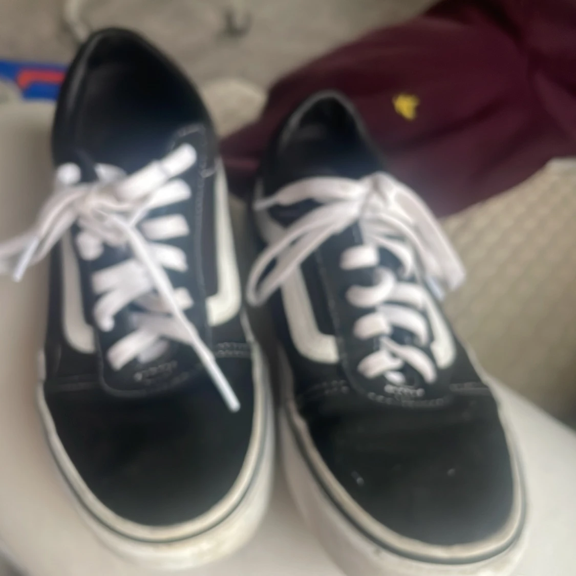 Svarta vans skor  - 90