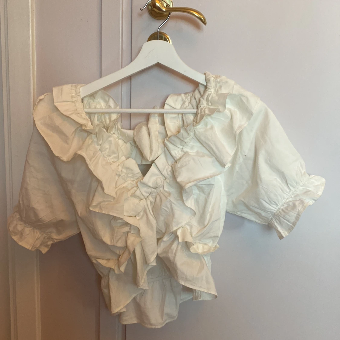 Somrig vit blus  - 91