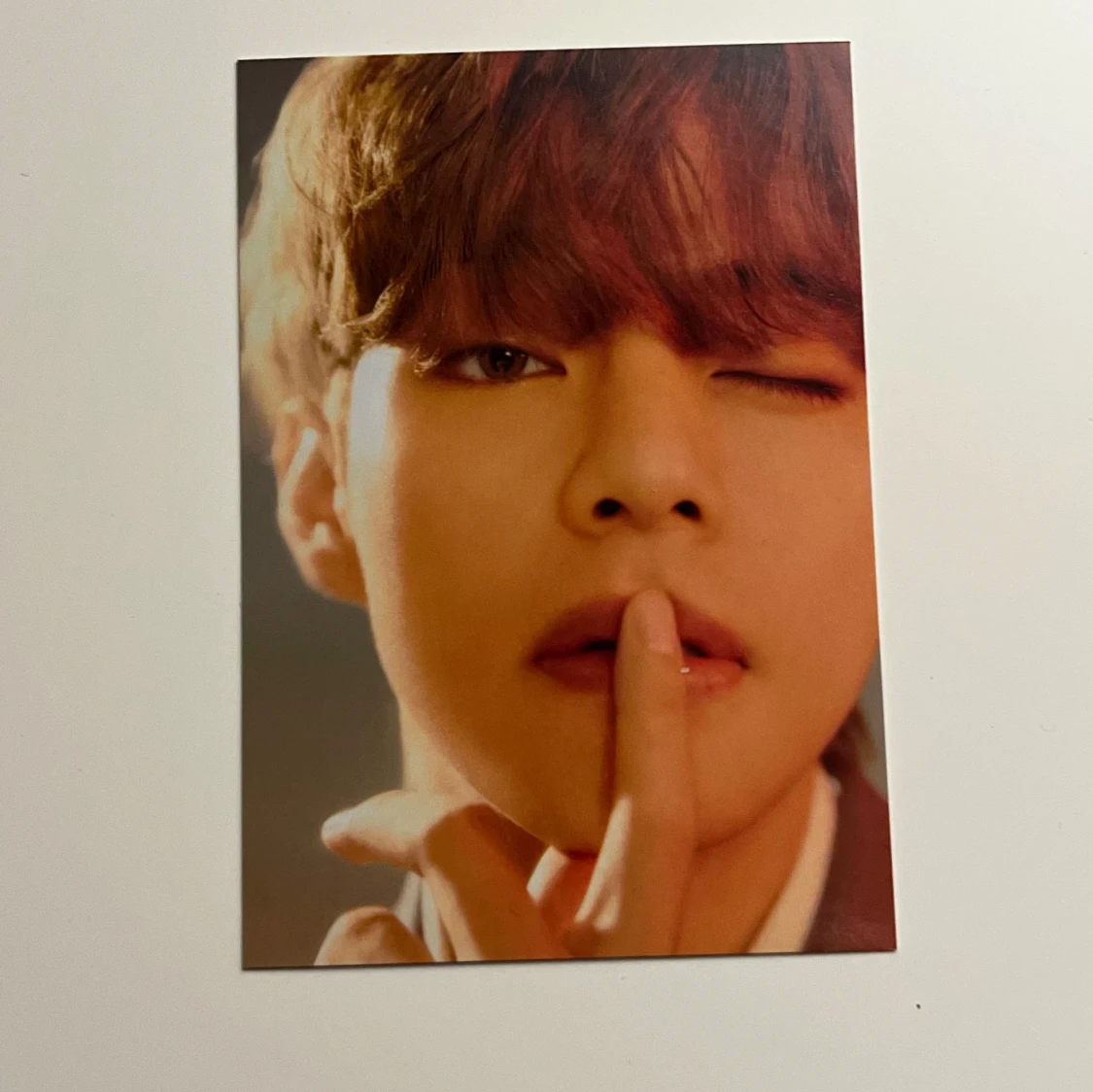 BTS V photocard