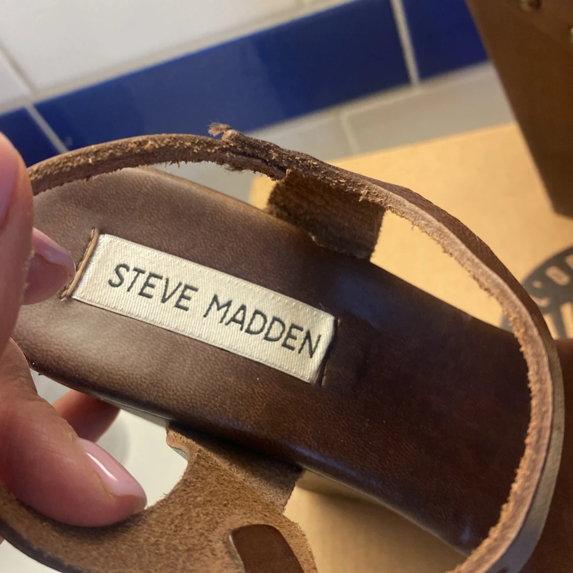 Steve madden kilklack sandaler38  - 90
